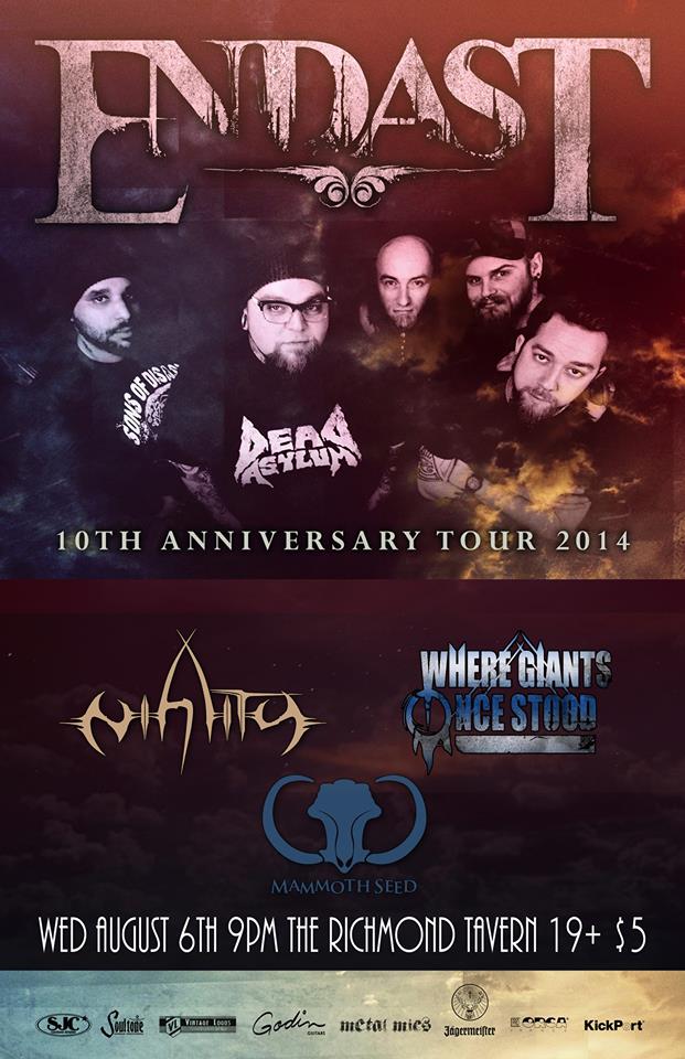 Endast - Nihility - Where Giants Once Stood - Mammoth Seed